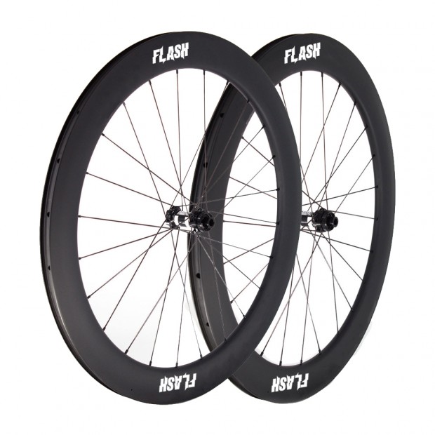 Ruedas de carbono para bicicleta de carretera 700C 60x26mm Tubeless Hookless / Tubular Freno de disco DT SWISS Hub Ruedas de carbono para bicicleta de carretera 700C 60x26mm Tubeless Hookless / Tubular Freno de disco DT SWISS Hub